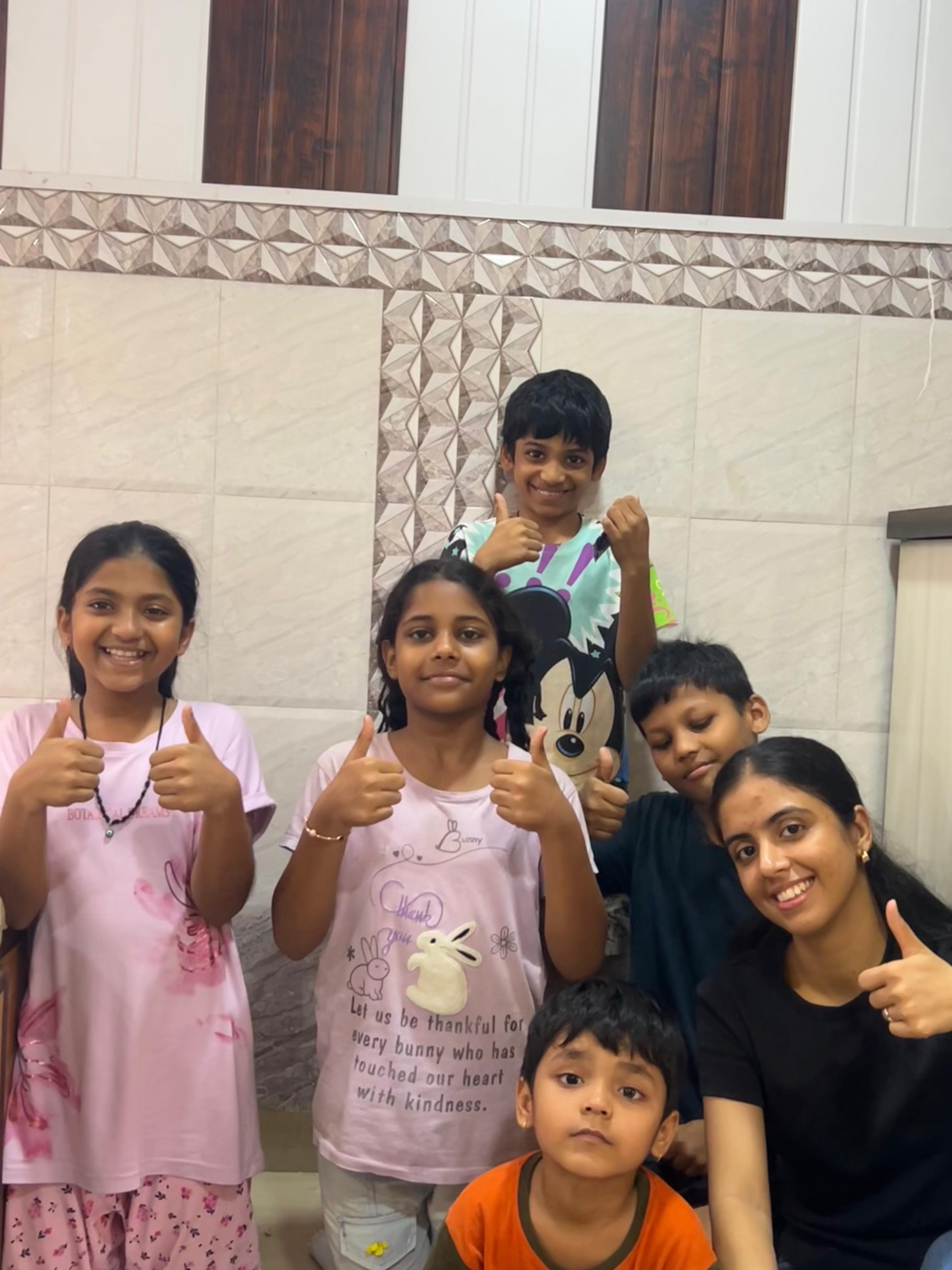 Young people taking part in a Sukoon Within community session