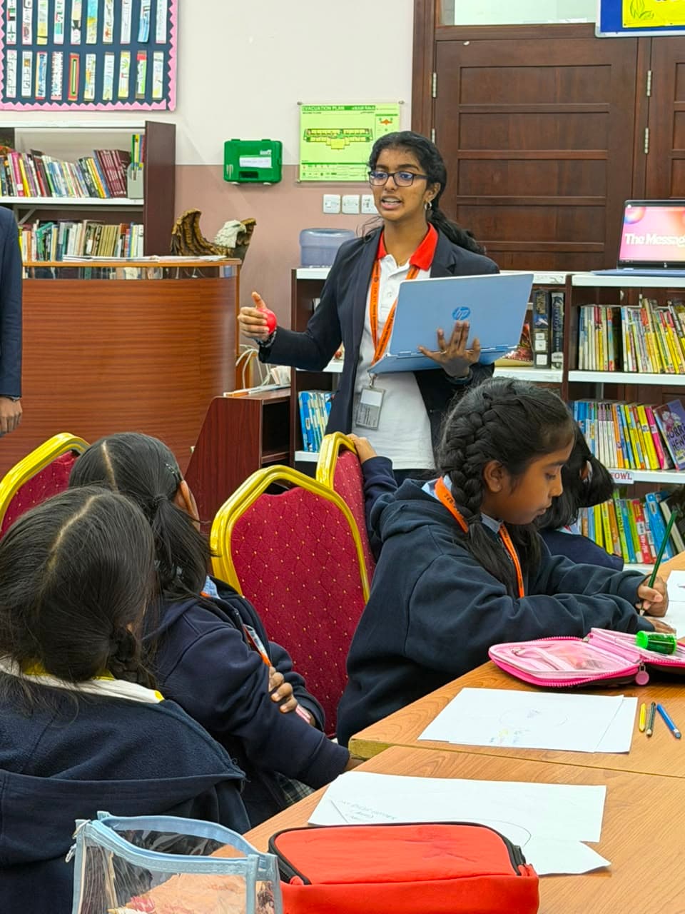 Children engaging in a Sukoon Within community activity