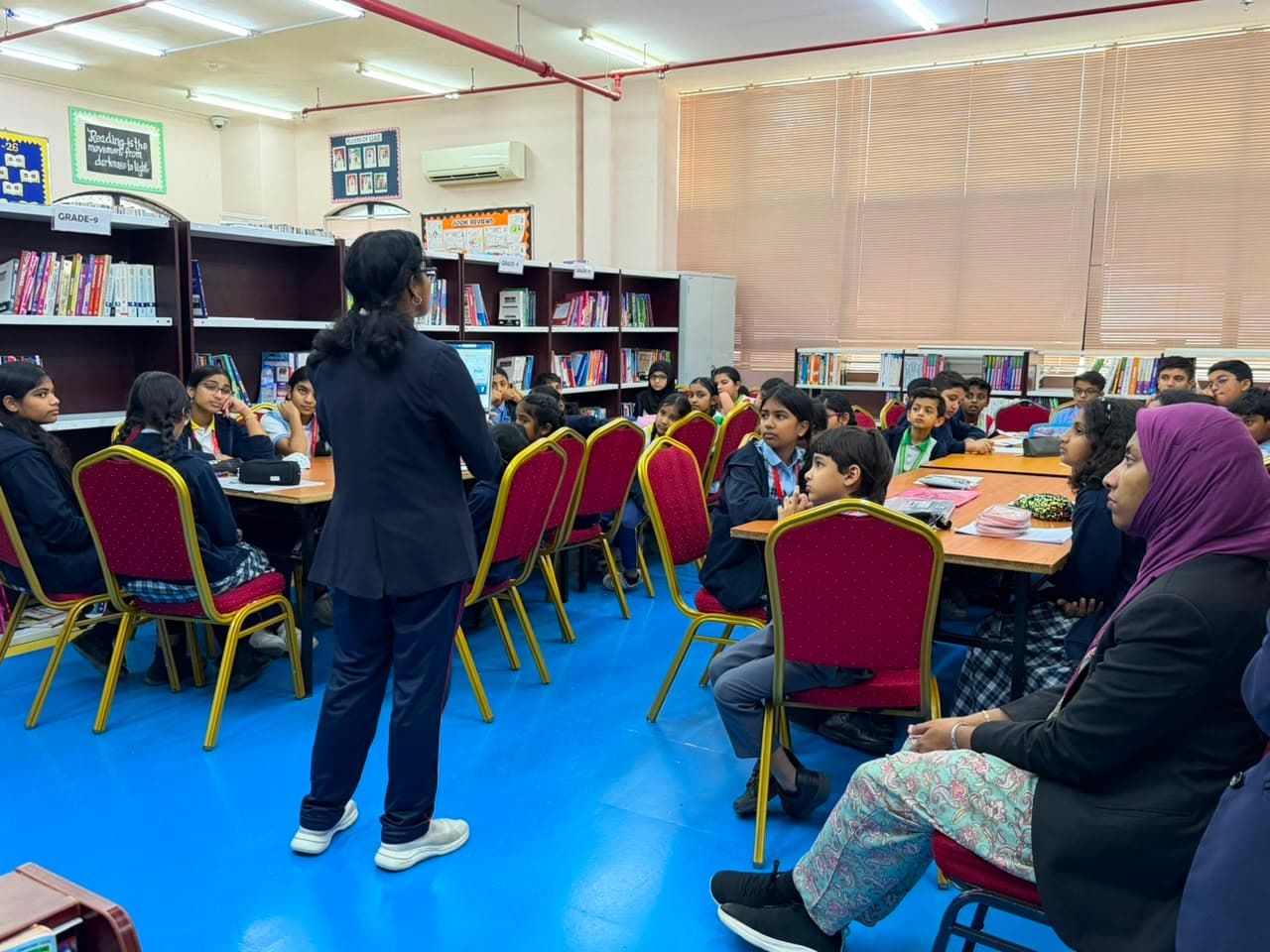 Angela's mental health awareness session
