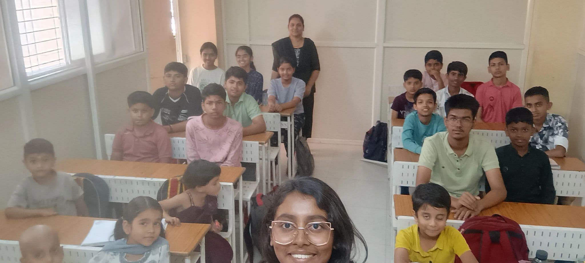 Mental health ambassador session with students